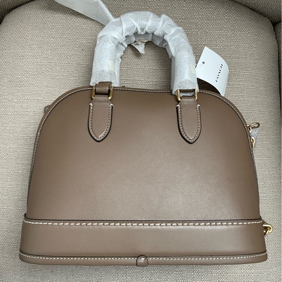 Coach Revel bag in colour dark stone new with tag - Picture 6 of 16